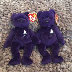 Ty PRINCESS DIANA BEAR RETIRED